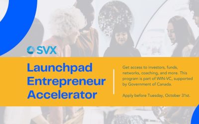 SVX Launchpad Entrepreneur Accelerator Opportunity