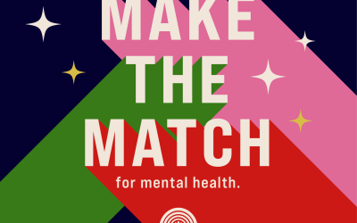 Make the match for mental health, this giving Tuesday!