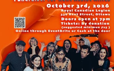 Invitation to a fundraising event for Rent Assist Allies